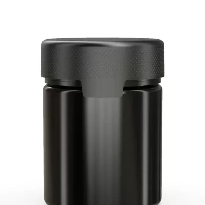 CHUBBY GORILLA | Child Resistant Black Plastic Aviator XL Container w/