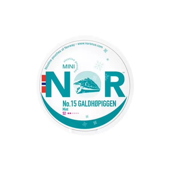 8mg NOR Slim Nikotintaschen – 20 diskrete Packungen