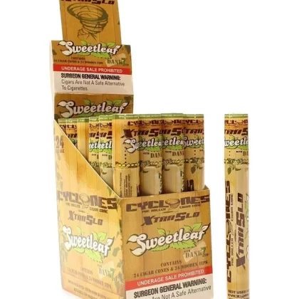 Cyclones Pre-Rolled Cone Blunt Wrap w/ Dank 7 Tip