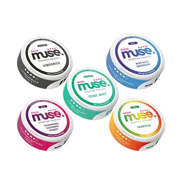 18 mg Muse Nikotinbeutel – 20 Geschmacksrichtungen für diskreten