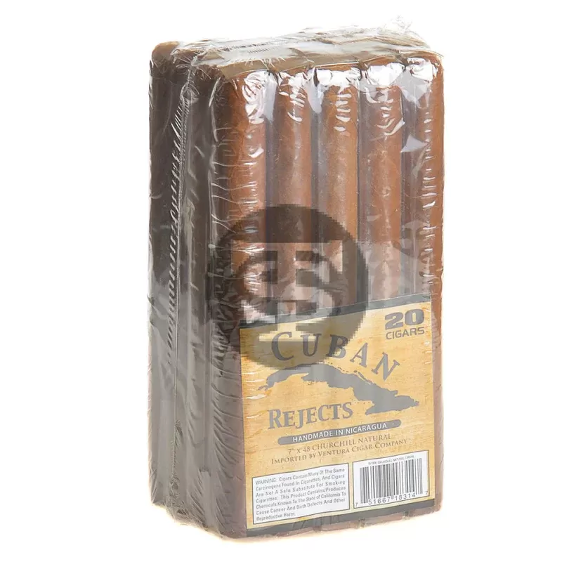 Cuban Rejects Churchill Natural Cigars Pack of 20