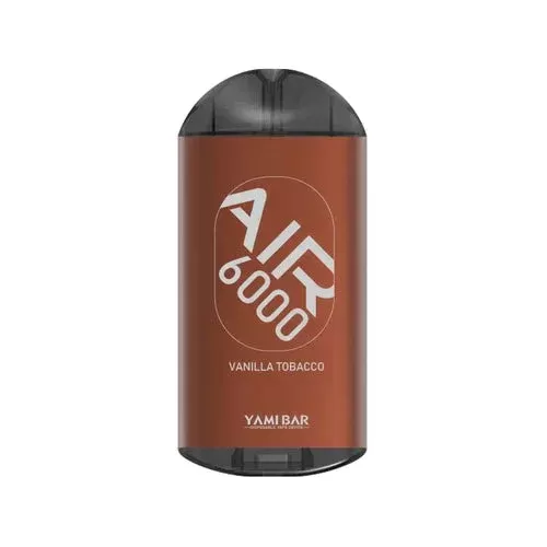 Yami Bar Air 6000 Disposable 6000 Puffs – Vanilla Tobacco