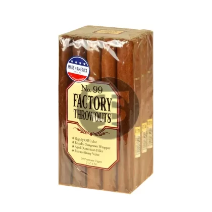 Factory Throwouts No. 99 Cigars Bundle of 20
