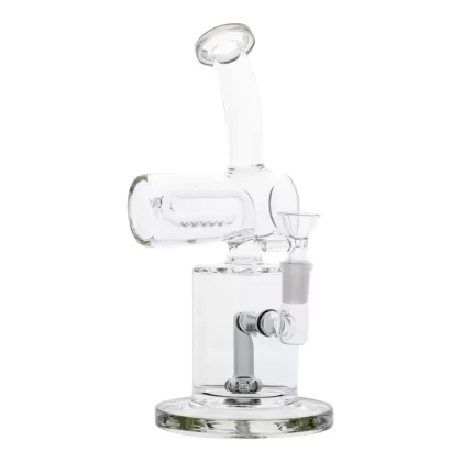 Colored Tip Inline Perc Bong – 10in