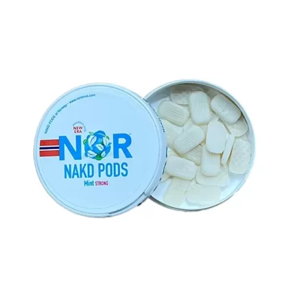 14 mg NOR Strong NAKD Mint Pods – 20 auflösbare Pods