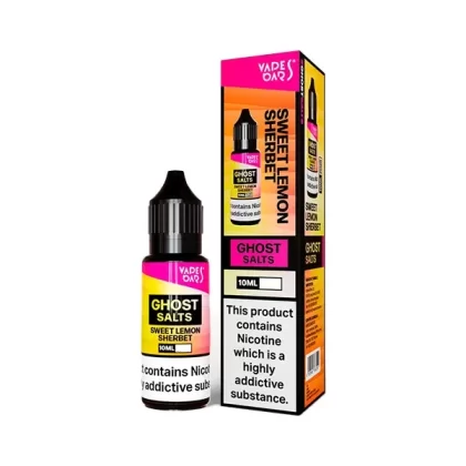 Vapes Bars Ghost Salts Sweet Lemon Sherbert E Liquid 10ml