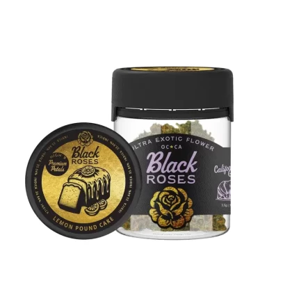 Black Roses Premium Exotic Gold Label Lemon Pound Cake THC-A Flower