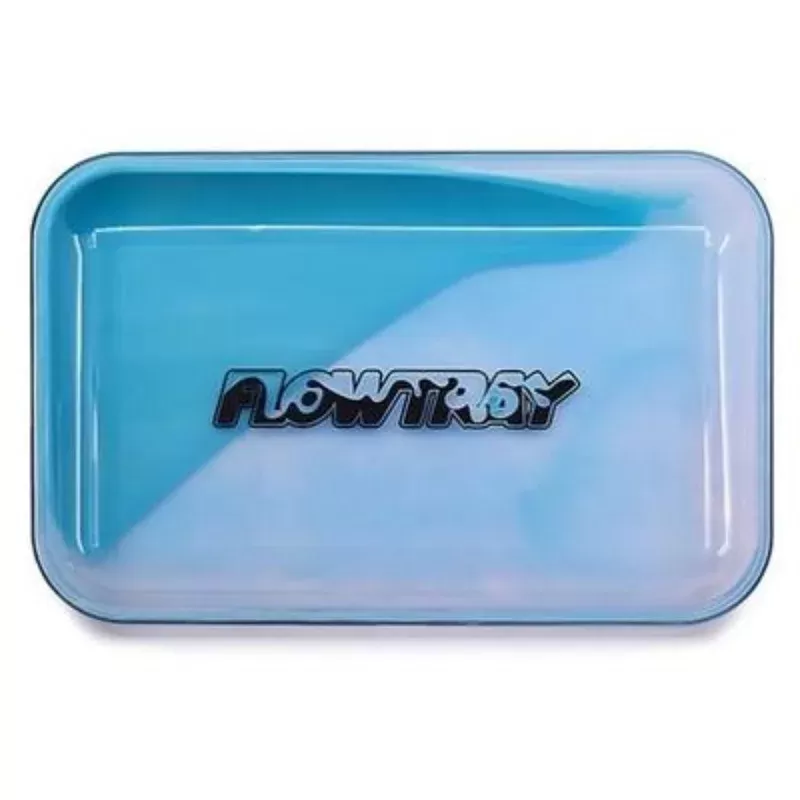 FlowTray Glow In the Dark Rolling Tray – 9.5in