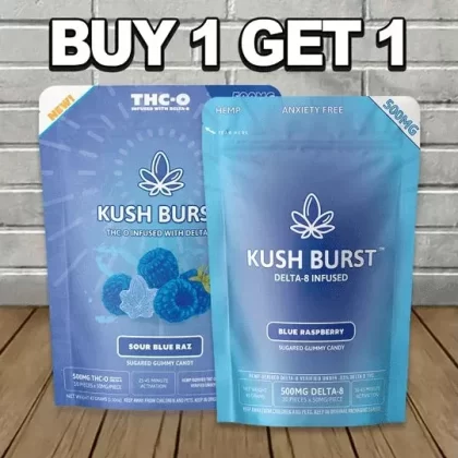 B1G1 KUSH BURST Delta 8 THC Gummies