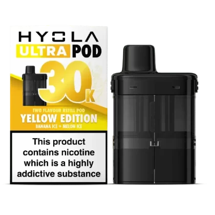 Hyola Ultra 30K Prefilled Replacement Pods Yellow Edition