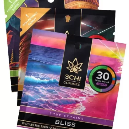 3Chi True Strains Mini-Pack Gummies