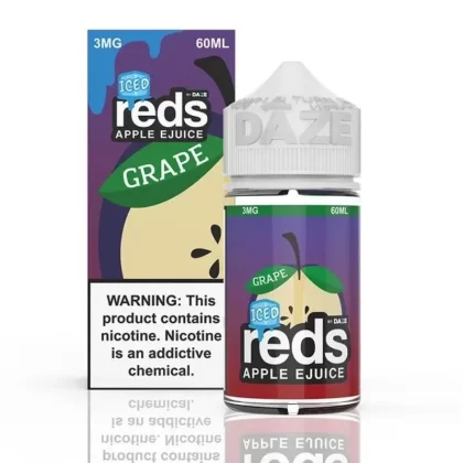 Reds Apple Vape Juice | Grape Iced