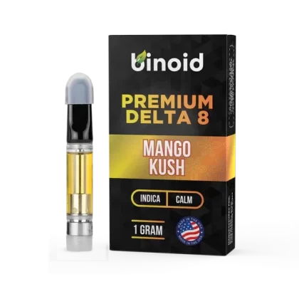 Binoid Delta 8 THC Vape Cartridge Mango Kush