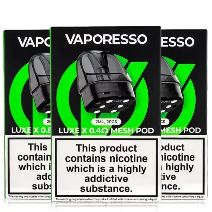 Luxe X Replacement 2ml Pods 2 Pack By Vaporesso