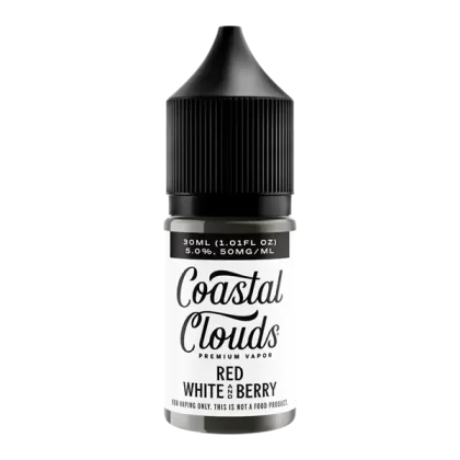 Red White & Berry Coastal Clouds Salt Nic