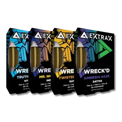 Delta Extrax THCA + THCP 2G Cartridge | Wreck’d Series