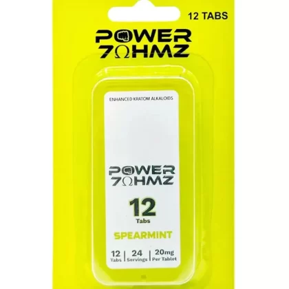 Spearmint Power 7OHMZ Enhances Kratom Alkaloids 12ct