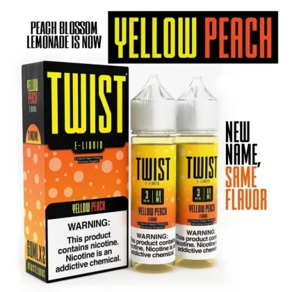 Twist E-Liquid | Yellow Peach