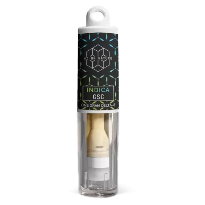 Hi On Nature 1g DELTA 8 INDICA VAPE CARTRIDGE – GSC