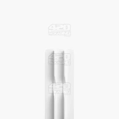 POLLEN GEAR | SnapTech Small White Plastic Pre-Roll & Cartridge Insert