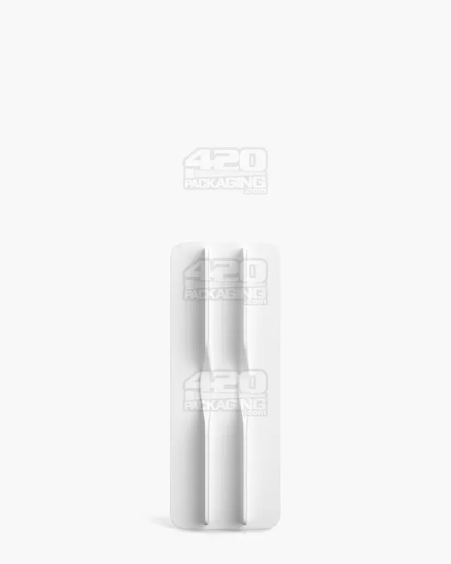 POLLEN GEAR | SnapTech Small White Plastic Pre-Roll & Cartridge Insert