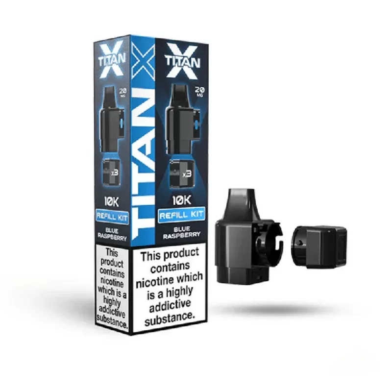 Titan X Prefilled Pod Blue Raspberry