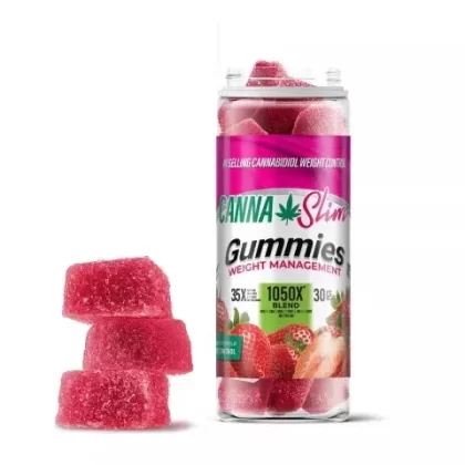 THCV, CBD, CBDV Weight Management Gummies – 35mg – Canna Slim