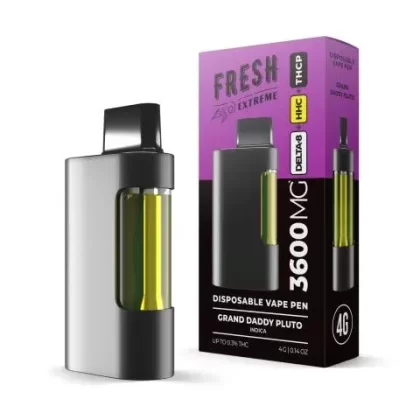 Grand Daddy Pluto Disposable – D8 Blend – 3600MG – Fresh