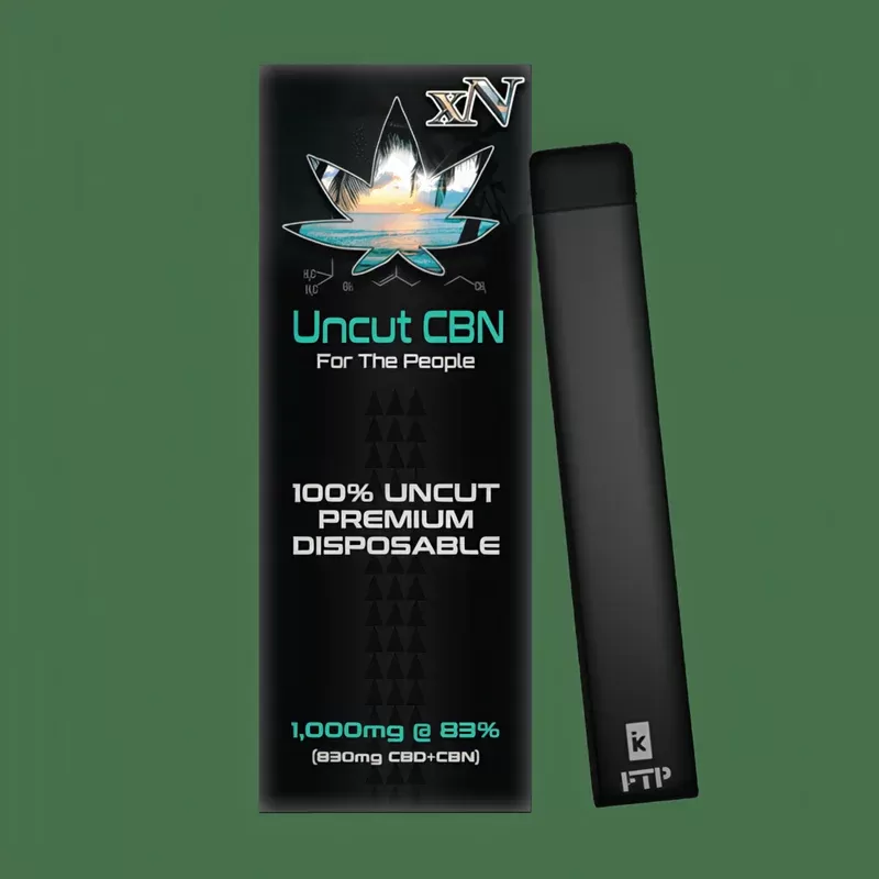 CBD & CBN Disposable Vape Pen – 1,000MG @ 83% | xN