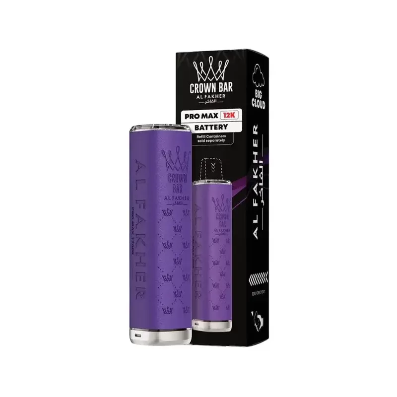 Al Fakher Crown Bar Pro Max 12K Prefilled Pod Kit Purple