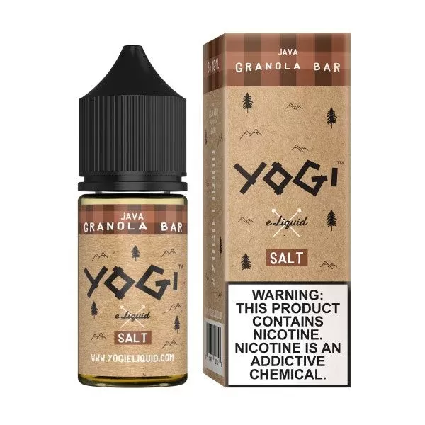 Yogi Salt Nic Juice | Java Granola Bar