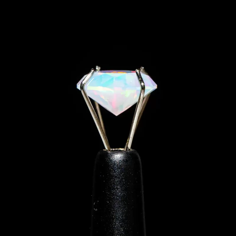 Ruby Pearl Co – Diamond Cut Opal 8mm