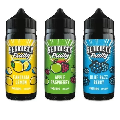 Doozy Seriously Fruity 100ml E-Liquid Shortfill Apple Raspberry