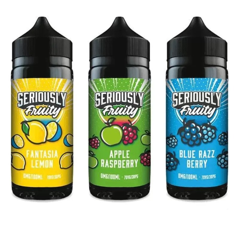 Doozy Seriously Fruity 100ml E-Liquid Shortfill Apple Raspberry