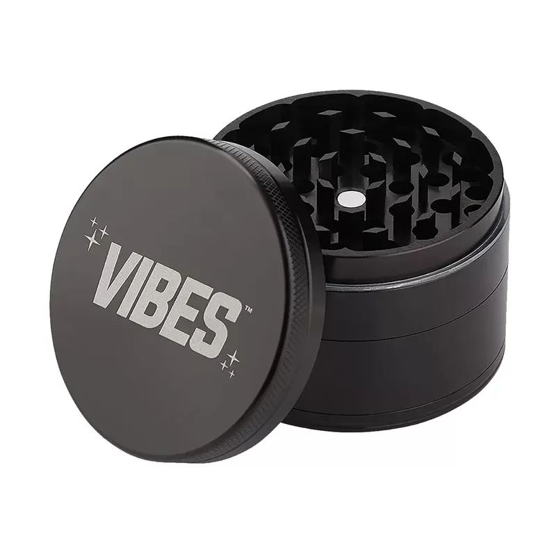 Vibes X Aerospaced 4-Piece Grinder – 62mm