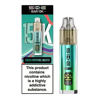 SKE Bar 15K Prefilled Pod Kit Fresh Menthol Mojito