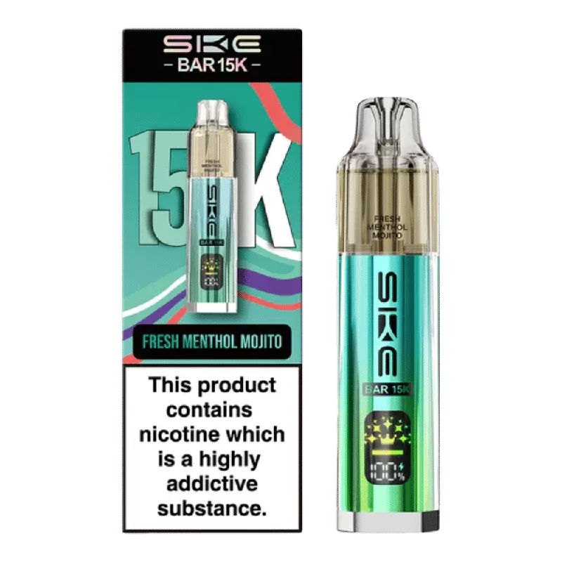 SKE Bar 15K Prefilled Pod Kit Fresh Menthol Mojito