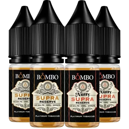 Bombo Platinum Tobaccos 10ml Nic Salt