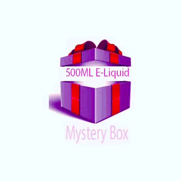 500ml E-Liquid Überraschungsbox + Nikotinschüsse