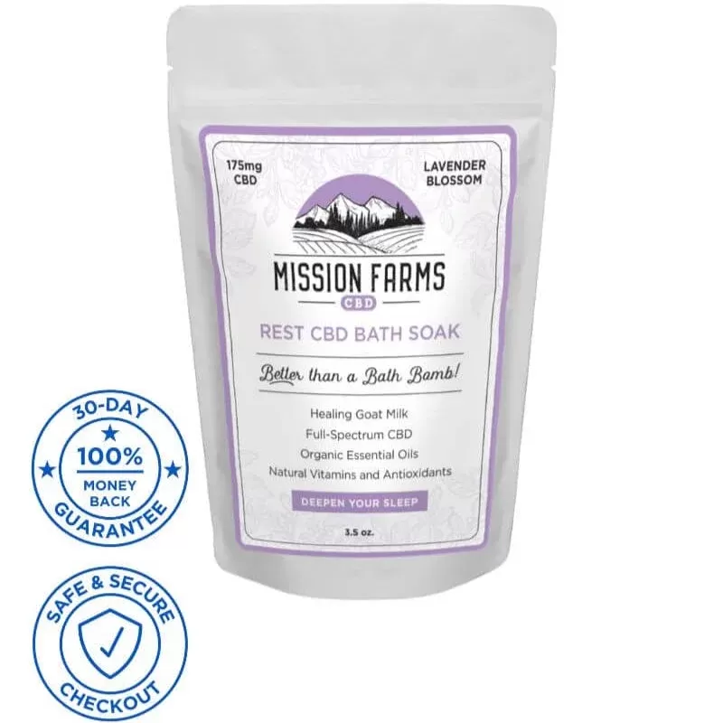 Mission Farms Rest CBD Bath Soak
