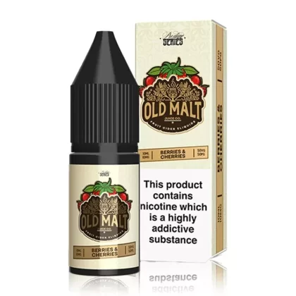 Berries and Cherries 10ml Nic Salt By Old Malt