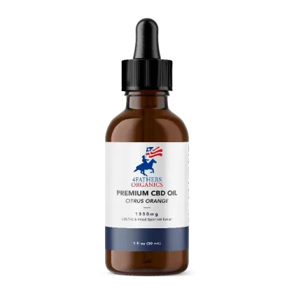 Citrus Orange Organic Broad Spectrum CBD Tincture