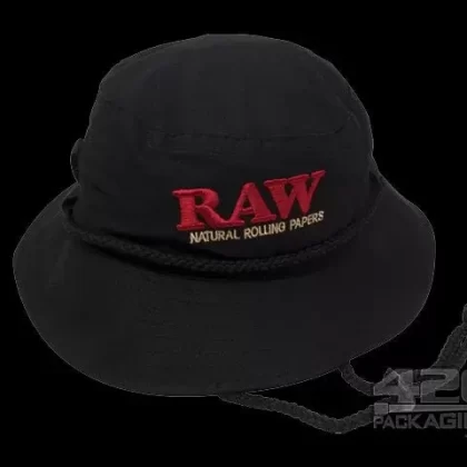 RAW Smokermans Black Bucket Hat