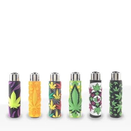 Clipper® Lighters | Weed Fun Pop Covers | 30 Count