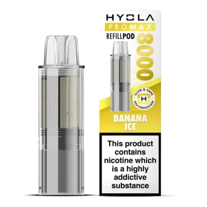 Hyola Pro Max 8000 Prefilled Pod Banana Ice