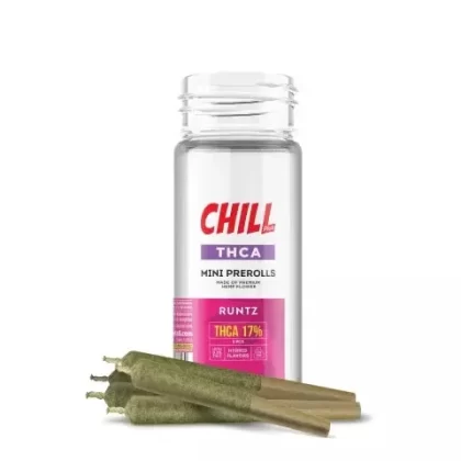 0.5g Runtz Mini Pre-Rolls – THCA – Chill Plus – 5 Joints