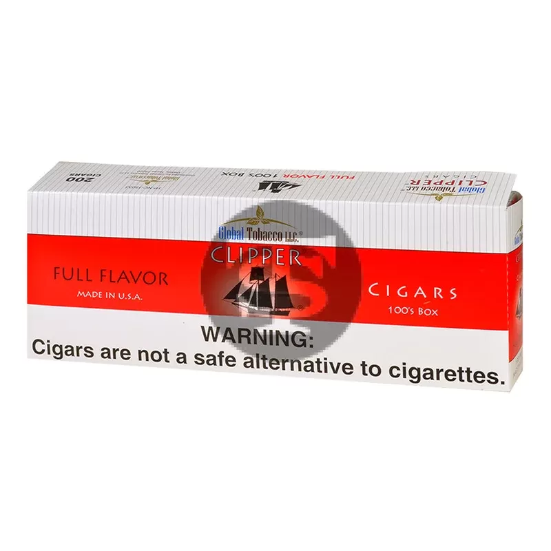 Clipper Filtered Cigars 10 Packs of 20 Full Flavor