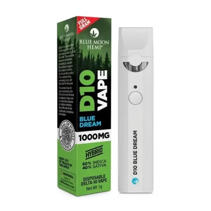 Blue Moon Hemp Delta 10 Disposable Vape Pen 1 Gram