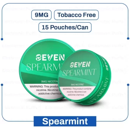 Buy Seven Spearmint Nicotine Pouches 9MG Online