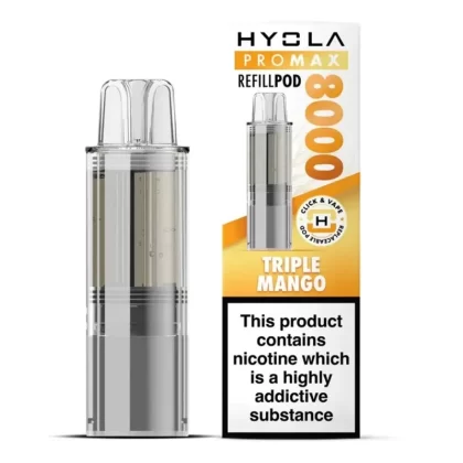 Hyola Pro Max 8000 Prefilled Pod Triple Mango